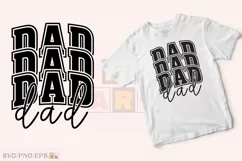 Varsity Dad PNG, Daddy Father, Dad SVG T-shirt Design Product Image 2
