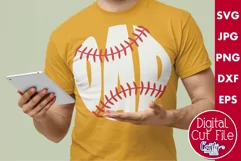 Baseball Dad | Sports Svg Design Cut File Product Image 1