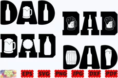 Dad Beer SVG | Dad SVG | Beer SVG | Beer Lover SVG |Beer Dad Product Image 3