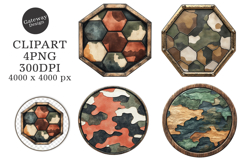 Dad Camo Badge Father Day Png Product Image 1