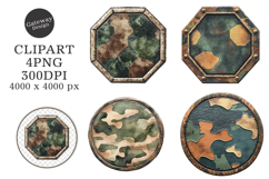 Dad Camo Badge Father Day Png Product Image 1