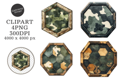 Dad Camo Badge Father Day Png Product Image 1