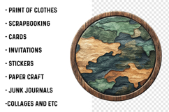 Dad Camo Badge Father Day Png Product Image 2