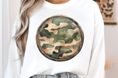 Dad Camo Badge Father Day Png Product Image 3