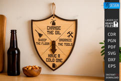 Dad Chore Wheel Laser Cut Bundle | Chore and Beer Reward Product Image 11