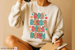 Funny Dad Daddy Dada Bruh Father's Day SVG PNG Product Image 4