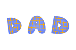 Father's Day Clipart: Cute Hand-Drawn Dad Trophy Product Image 2