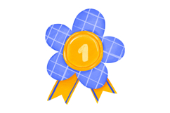 Father's Day Clipart: Cute Hand-Drawn Dad Trophy Product Image 4