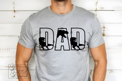 Dad Dinosaur SVG - Dinosaur Birthday PNG - Daddy Saurus Product Image 4