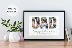Happy Father's Day DAD You are the World Photograph Template Product Image 2