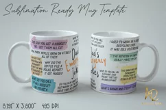 Emergency Dad Jokes |Father's Day| Mug Template Sublimation Product Image 3