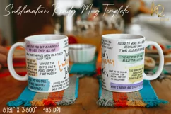Emergency Dad Jokes |Father's Day| Mug Template Sublimation Product Image 4