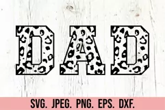 1st Birthday Girl SVG - One Leopard Print Mom Dad Family SVG Product Image 4