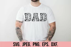 1st Birthday Girl SVG - Leopard Print Mom Dad Bro Sis Family Product Image 9