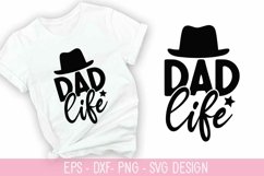 Dad life SVG - Father&#039;s Day SVG Design Product Image 1