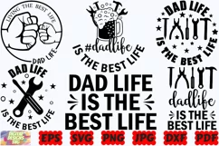 Dad Life Is The Best Life SVG | Dad Life SVG | Best Life SVG Product Image 1