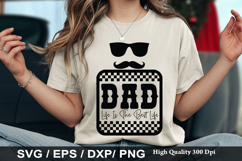 Dad Life Is The Best Life - Funny Dad SVG Design Product Image 1