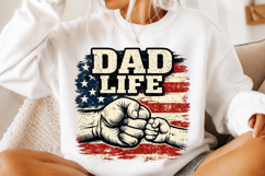 Dad Life PNG American Flag Product Image 1
