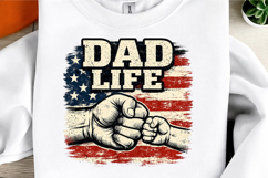 Dad Life PNG American Flag Product Image 3