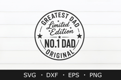 Greatest Dad Limited Edition svg png, best dad ever svg png Product Image 2