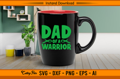Dad Of A Warrior Liver Cancer Awareness SVG File Product Image 3
