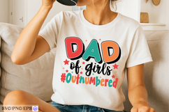Funny Dad of Girls Father's Day SVG PNG Product Image 2