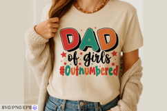 Funny Dad of Girls Father's Day SVG PNG Product Image 3