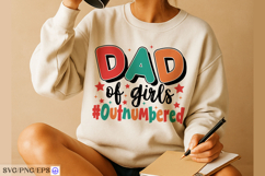 Funny Dad of Girls Father's Day SVG PNG Product Image 4