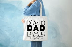 Dad Of Girls SVG, Father's Day SVG Design Product Image 2