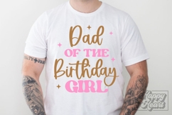 Dad Of The Birthday Girl SVG PNG - First Birthday Girl Shirt Product Image 2