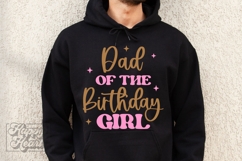 Dad Of The Birthday Girl SVG PNG - First Birthday Girl Shirt Product Image 3
