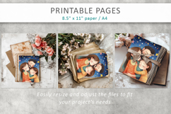 fathers day illustration, family moment illustration Product Image 5