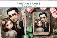 dad and daughter printable pages Product Image 3