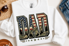 Dad PNG, Patriotic American Flag Design Product Image 2