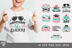 Dad Positive Quotes SVG - Father Quote SVG Product Image 1