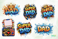 Dad Quotes Funny PNG Bundle Product Image 7