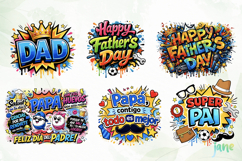 Dad Quotes Funny PNG Bundle Product Image 2