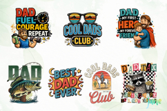 Dad Quotes Png Bundle Sublimation Product Image 2