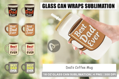 Glass Can Dad’s Coffee Mug Product Image 1