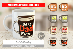 Mug Wrap Dad’s Coffee Mug Product Image 1