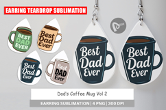 Earring Dad’s Coffee Mug Product Image 1