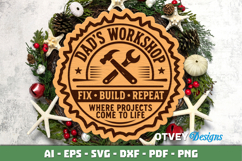 Dad's Garage SVG | Funny Dad Workshop Sign Laser BUNDLES 12 Product Image 4