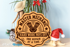 Dad's Garage SVG | Funny Dad Workshop Sign | Laser Cut Door Product Image 3