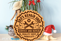Dad's Garage SVG | Funny Dad Workshop Sign Laser BUNDLES 12 Product Image 8