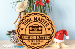 Dad's Garage SVG | Funny Dad Workshop Sign | Laser Cut Door Product Image 1