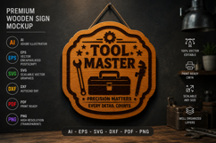Dad's Garage Signs Workshop Quotes Laser Cut Product Image 1