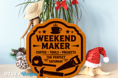 Dad's Garage Signs Workshop Quotes Laser Cut Product Image 2