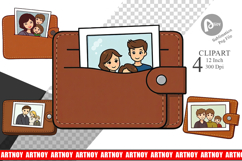 Dad’s Wallet Clipart Product Image 1