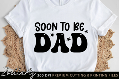 Fathers Day SVG Cut File Dad Daddy Papa SVG Dad T-shirt Mug Product Image 1