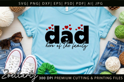 Fathers Day SVG for Cricut Papa Daddy Dad T-shirt Mug Design Product Image 3